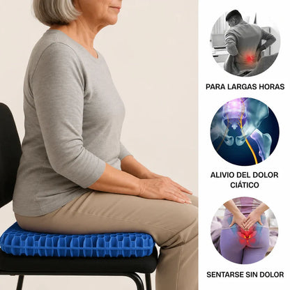 Cojín de Gel STOCK LÍDER® | Alivia los dolores de espalda, caderas y coxis